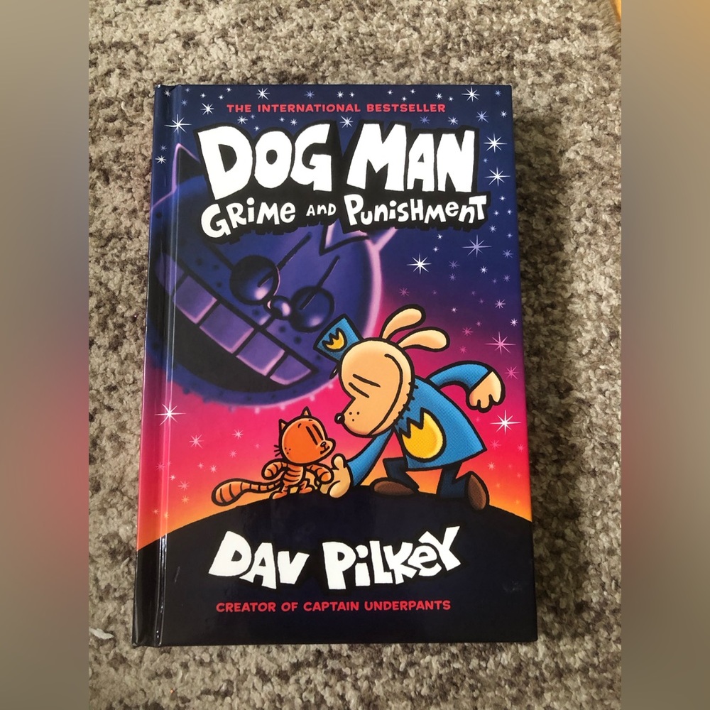 Dog man hardcover book-grime and punishment